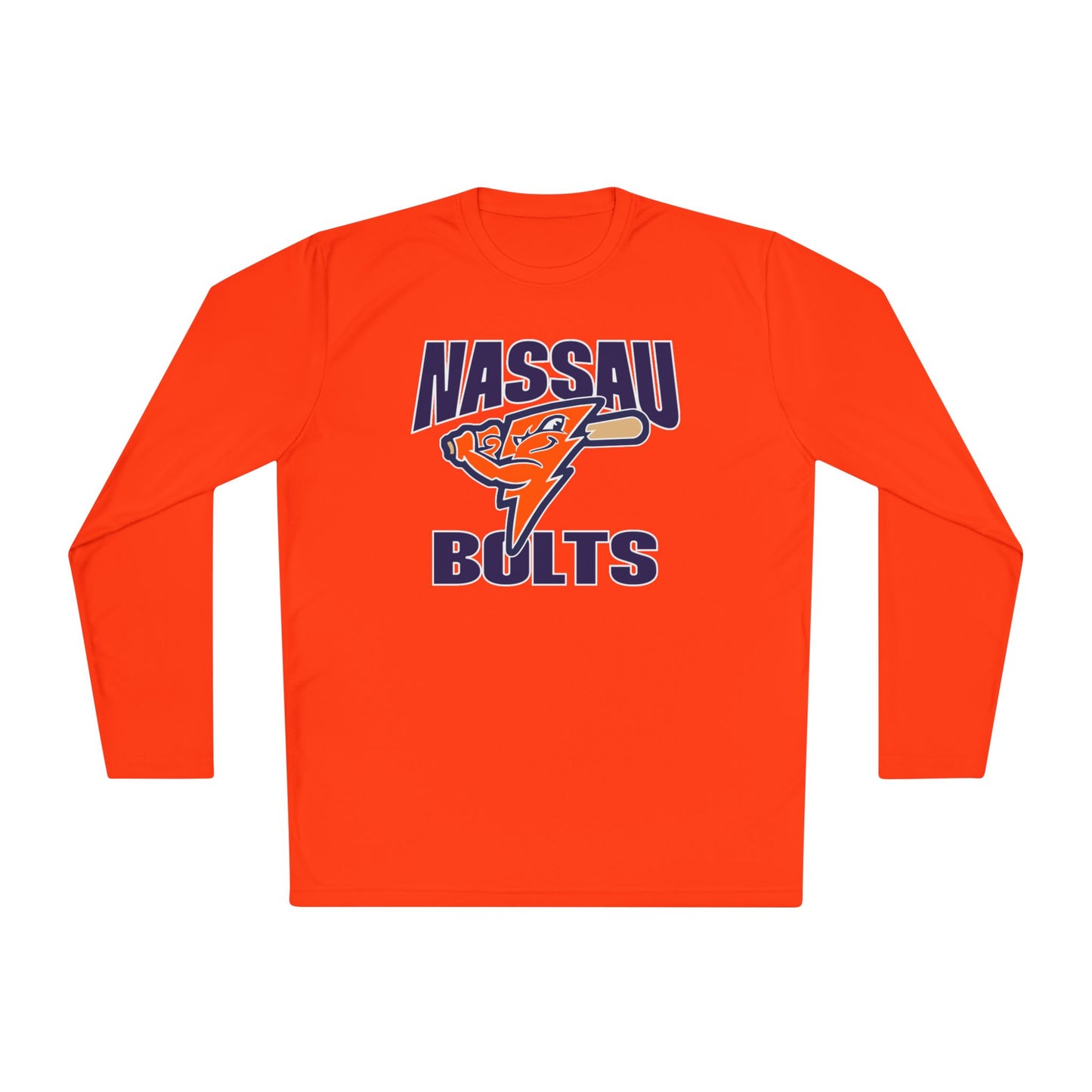 Personalized Bolts Adult Long Sleeve Dri-Fit Tee