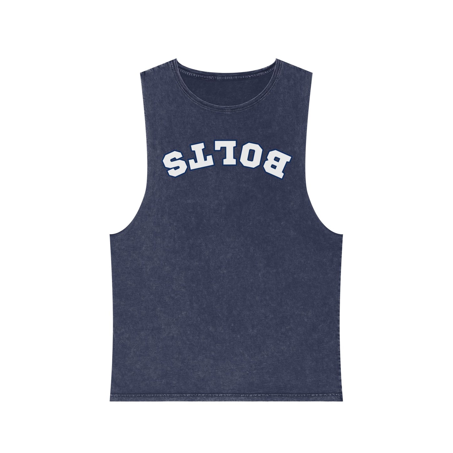 Personalized Stonewash Bolts Tank Top