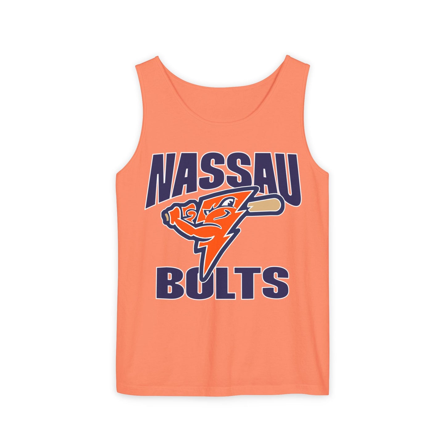 Bolts Adult Garment-Dyed Tank Top