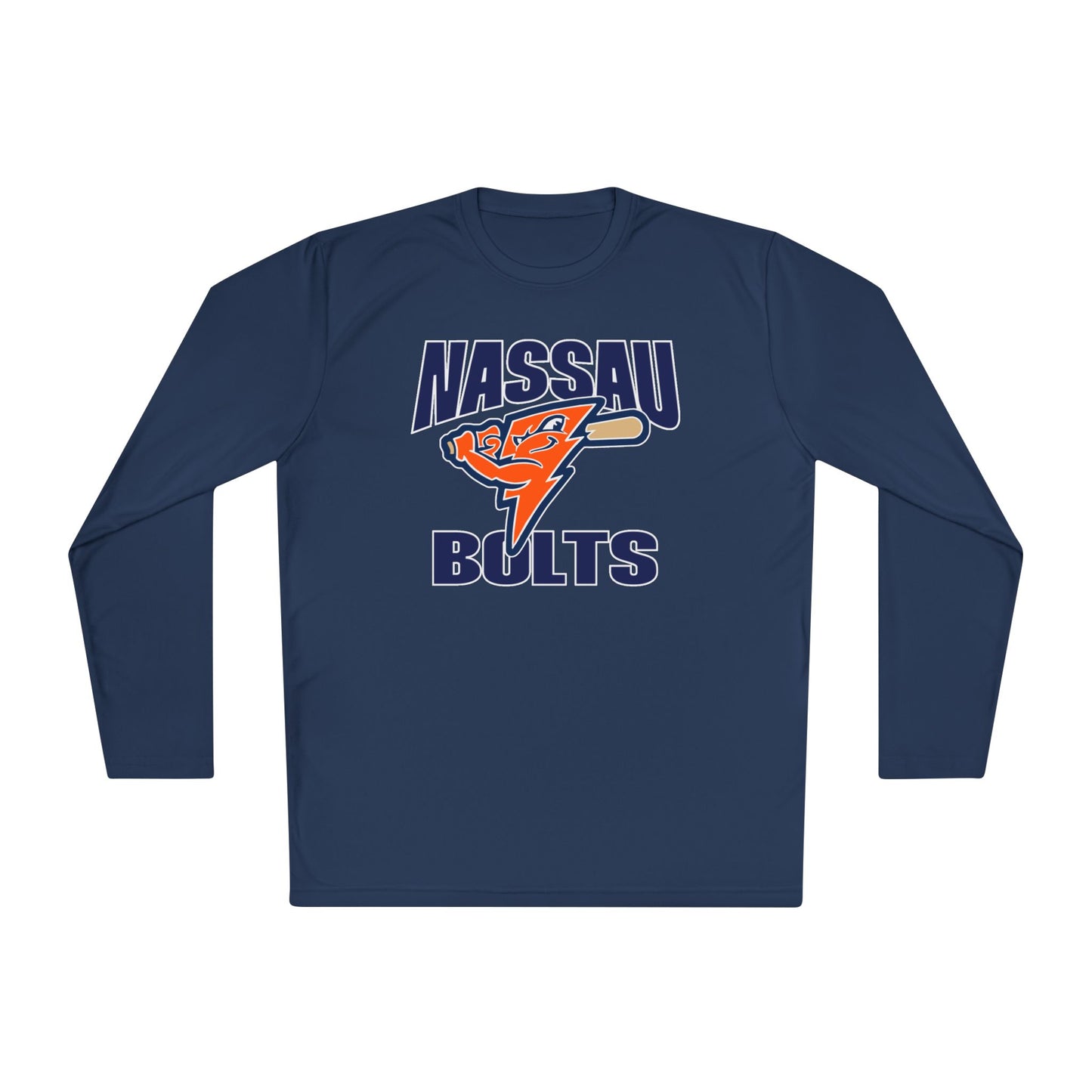 Personalized Bolts Adult Long Sleeve Dri-Fit Tee