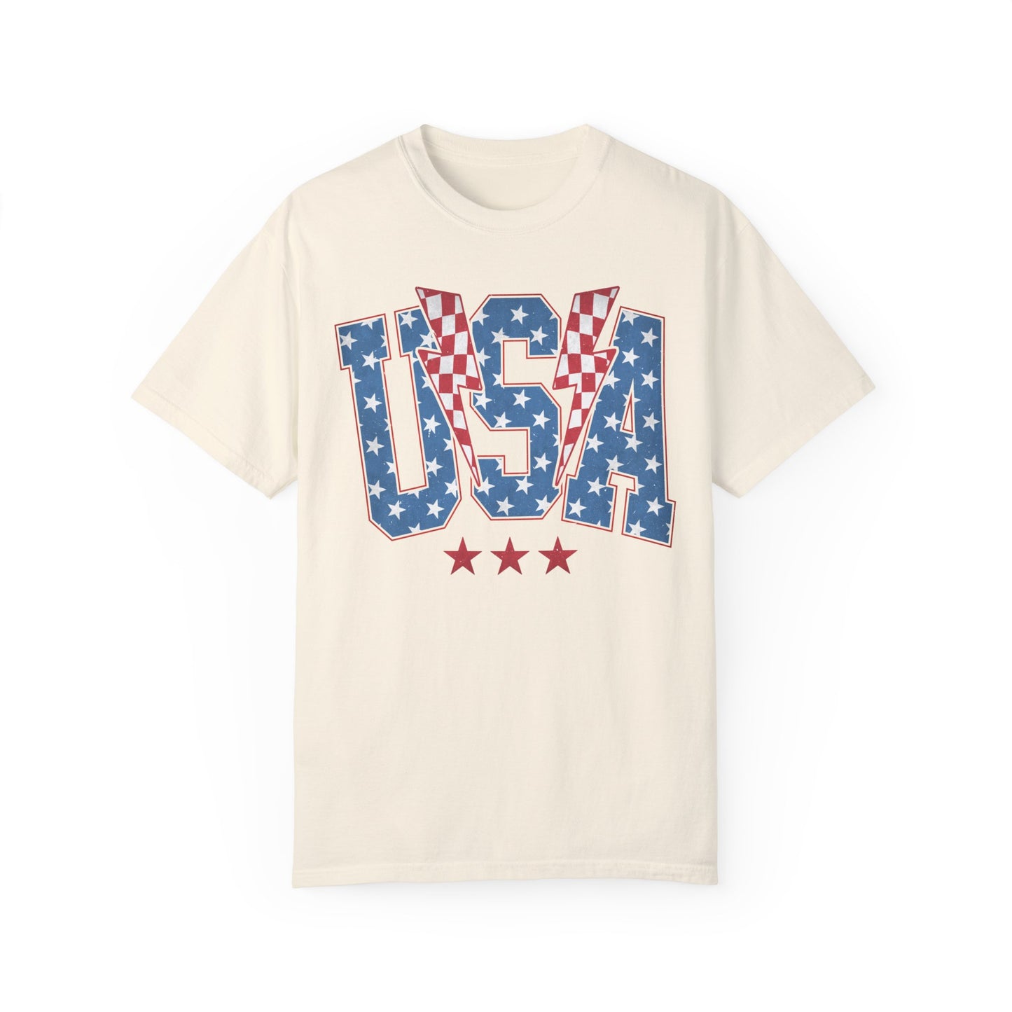 USA Bolt | Unisex Garment-Dyed T-shirt