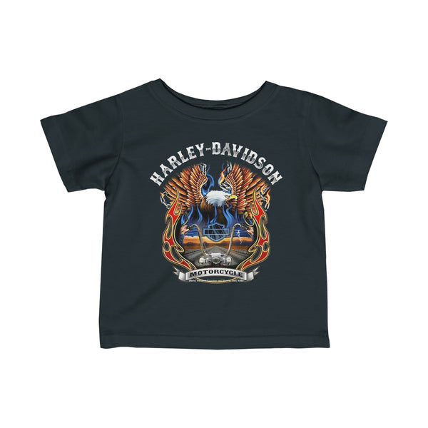 Harley Davidson Flamin' | Baby Tee