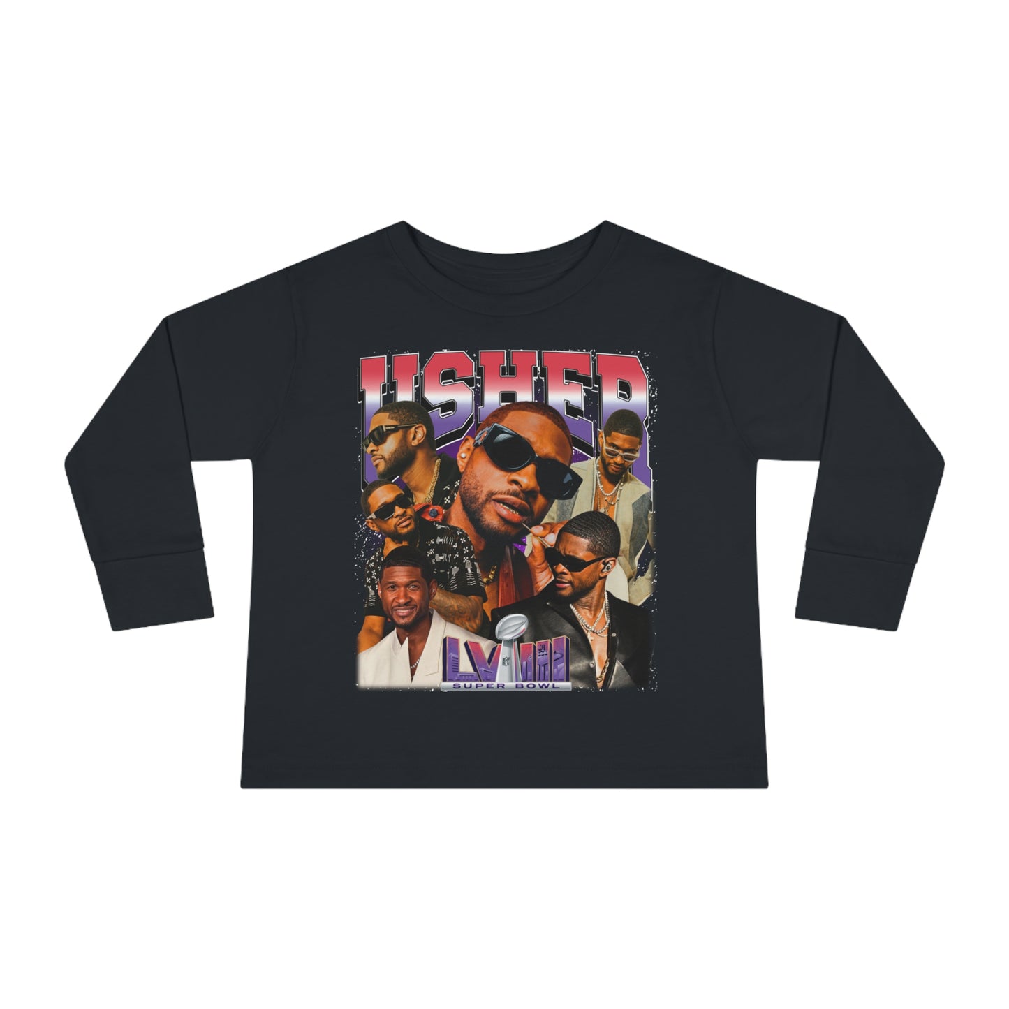 Usher | Super Bowl Halftime | Toddler Long Sleeve Tee