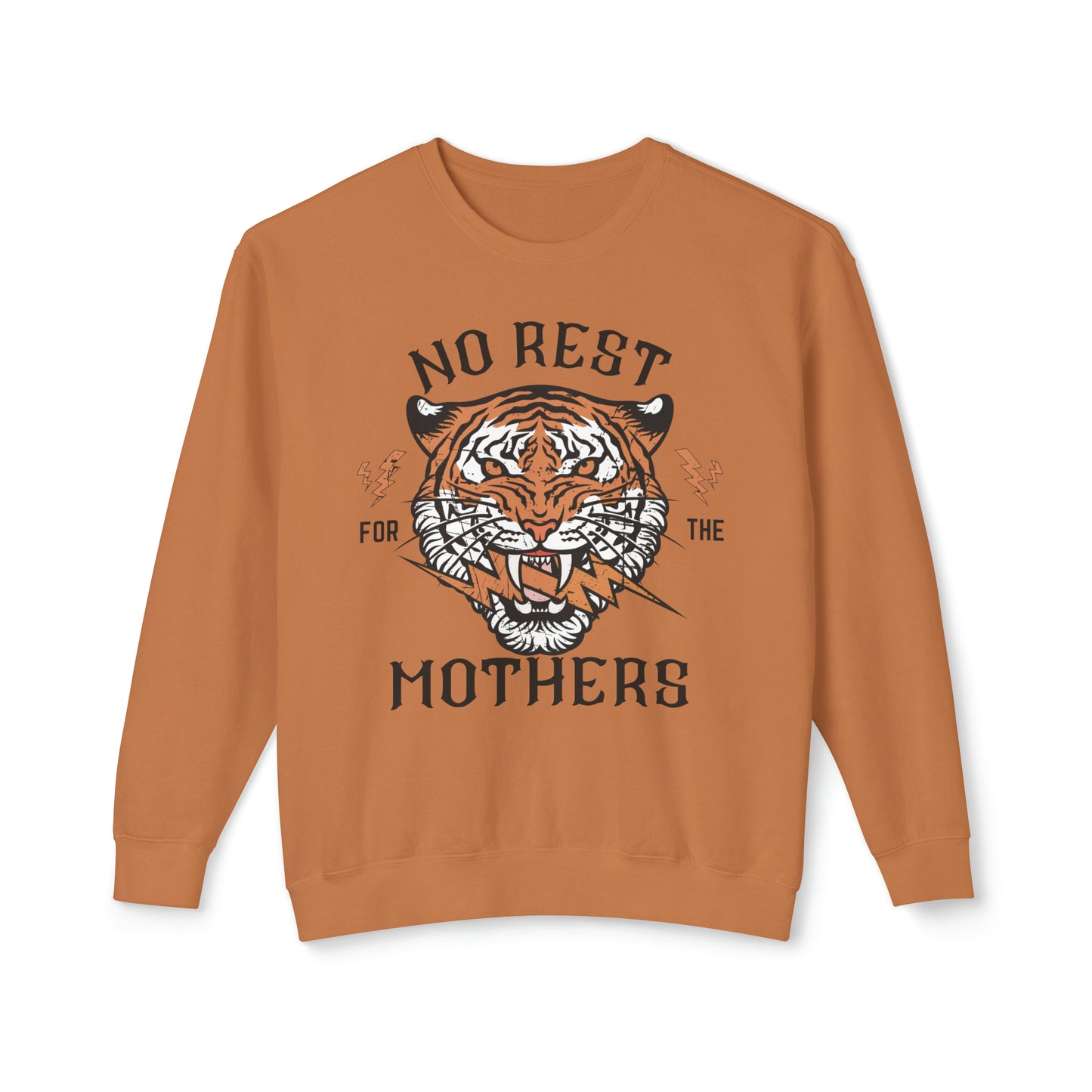 No Rest For The Mothers | Unisex Lightweight Crewneck Sweatshirt