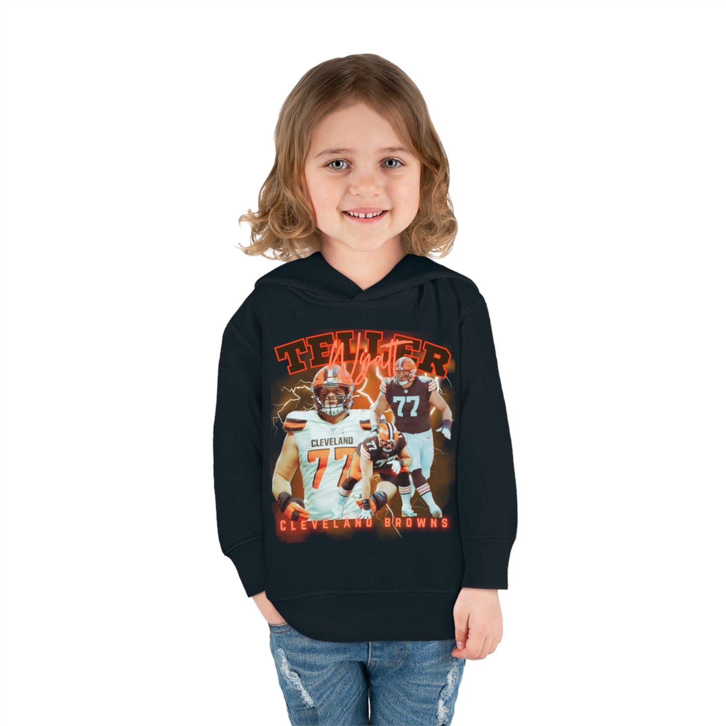 Wyatt Teller | Browns | Toddler Hoodie