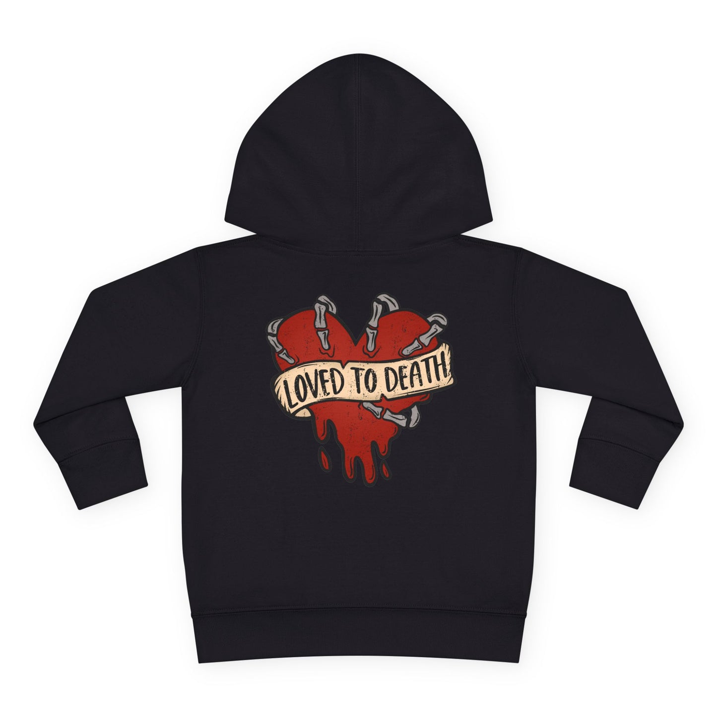 Loved 2 Death | Valentine Toddler Hoodie