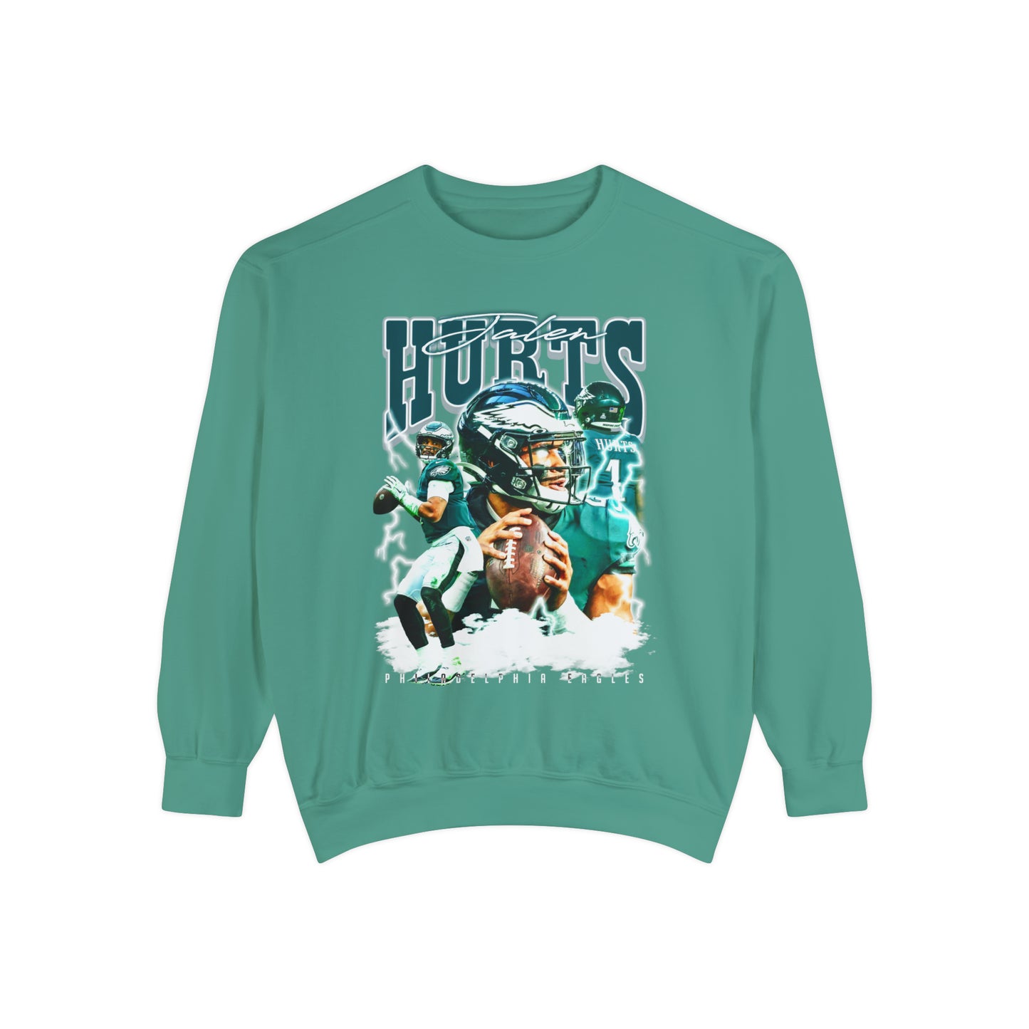 Jalen Hurts | Eagles | Unisex Comfort Colors Crewneck