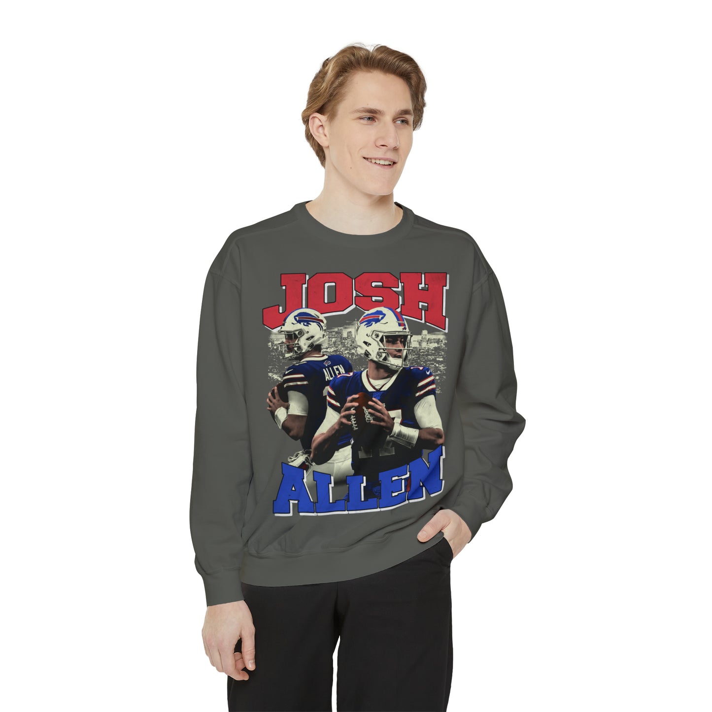 Josh Allen | Bills | Unisex Comfort Colors Crewneck