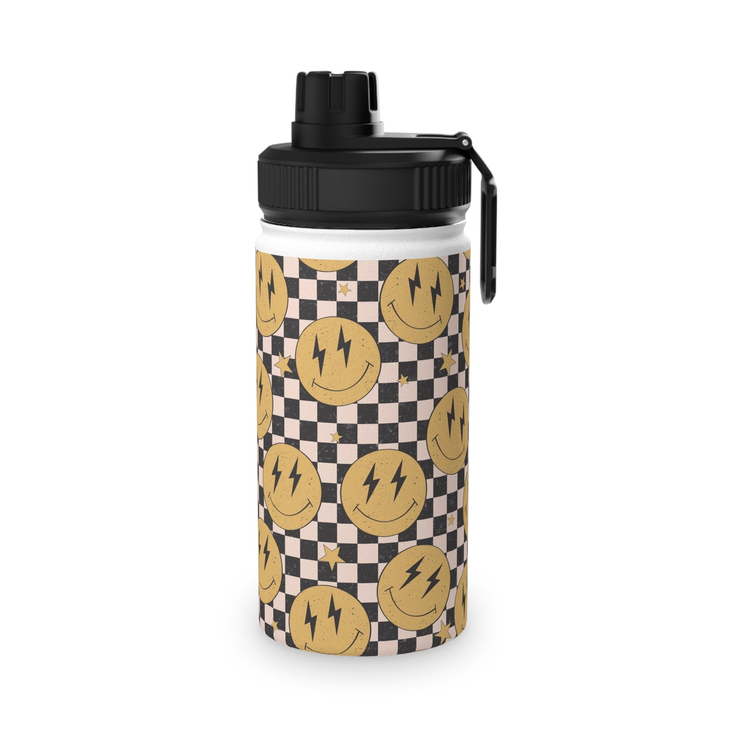 Bolt Face | Stainless Steel Water Bottle, Sports Lid