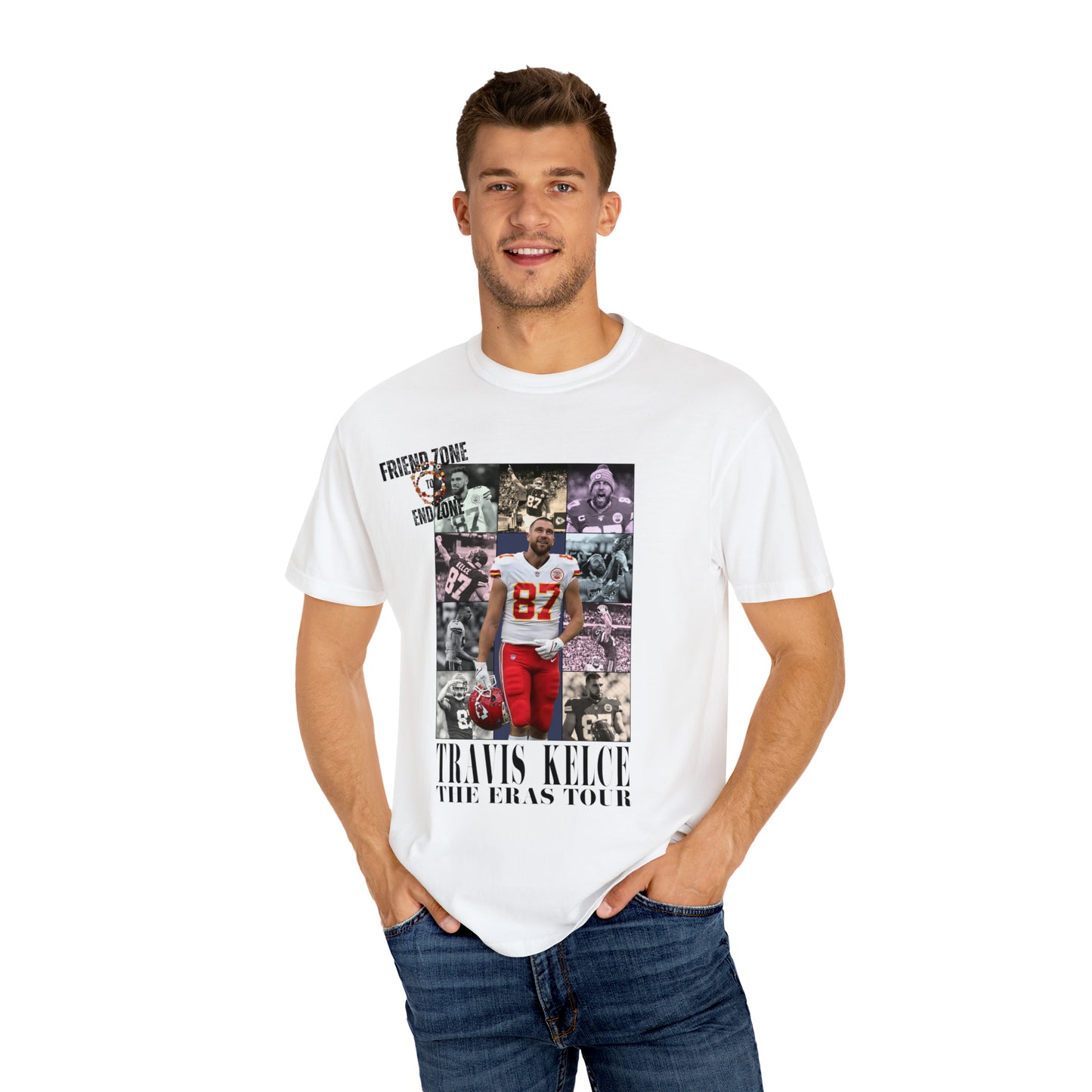 Friend Zone to End Zone | Kelce Eras Tour | Unisex Comfort Colors T-shirt