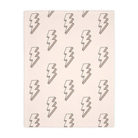 Cool Kid Bolt | Velveteen Minky Blanket (Two-sided print)