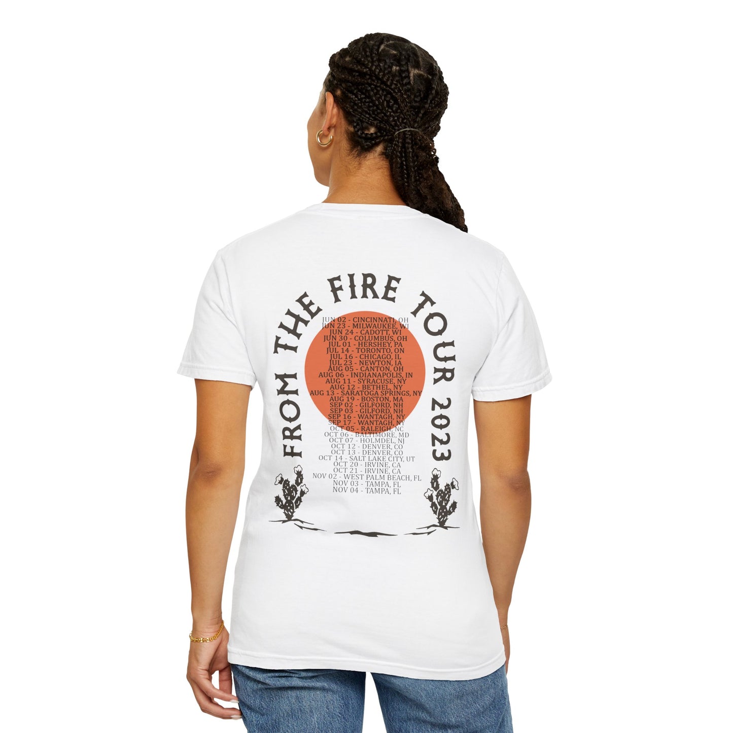 Zach Brown Band | Tour Tee | Unisex Garment-Dyed T-shirt