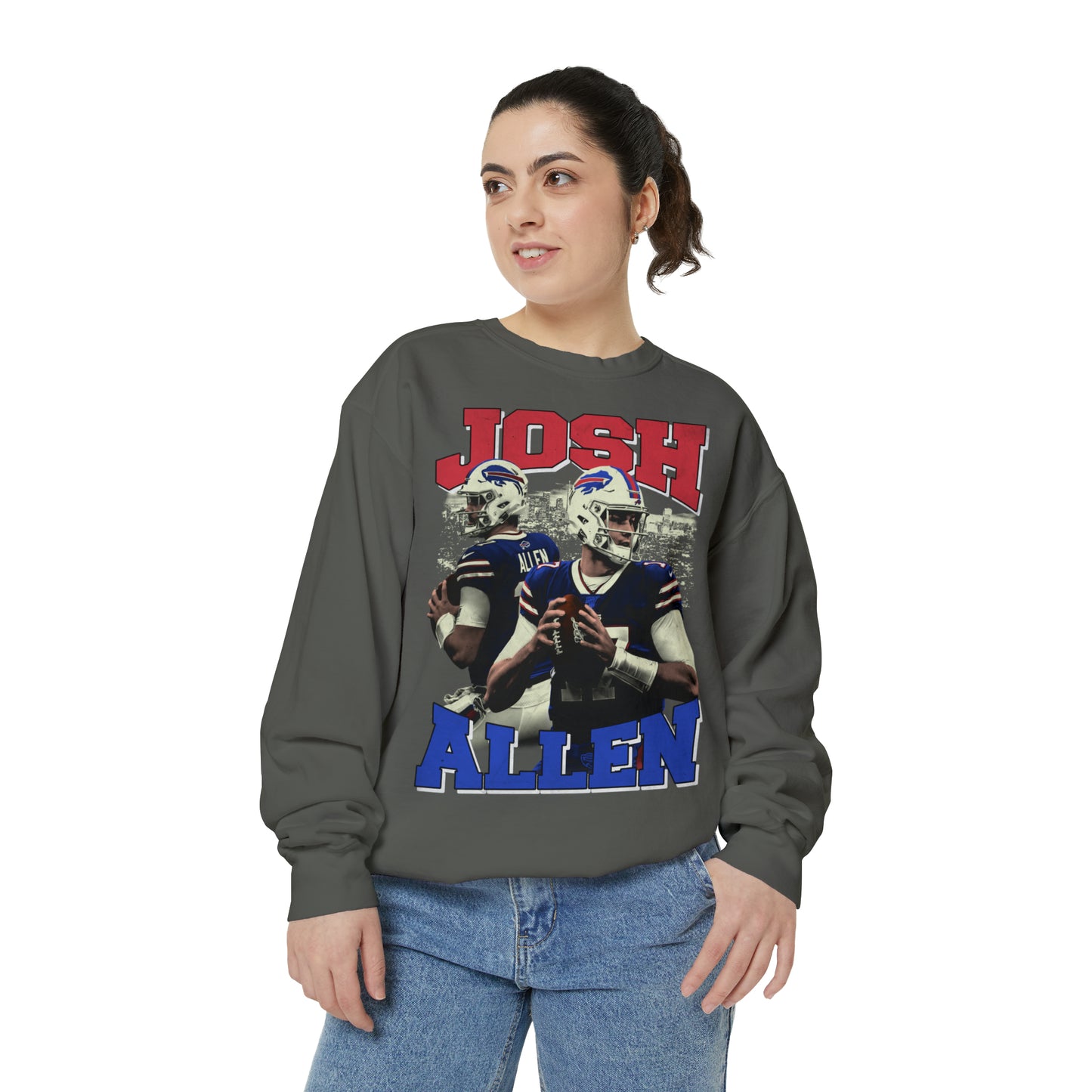 Josh Allen | Bills | Unisex Comfort Colors Crewneck