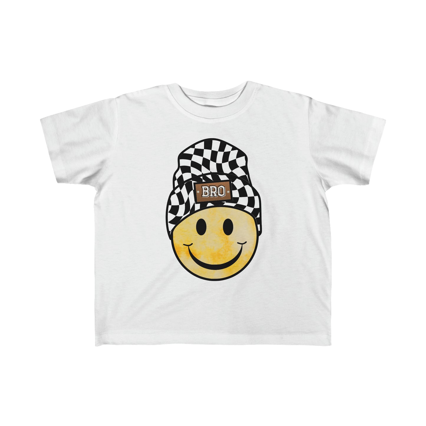 Bro Checkered Beanie | Toddler Tee