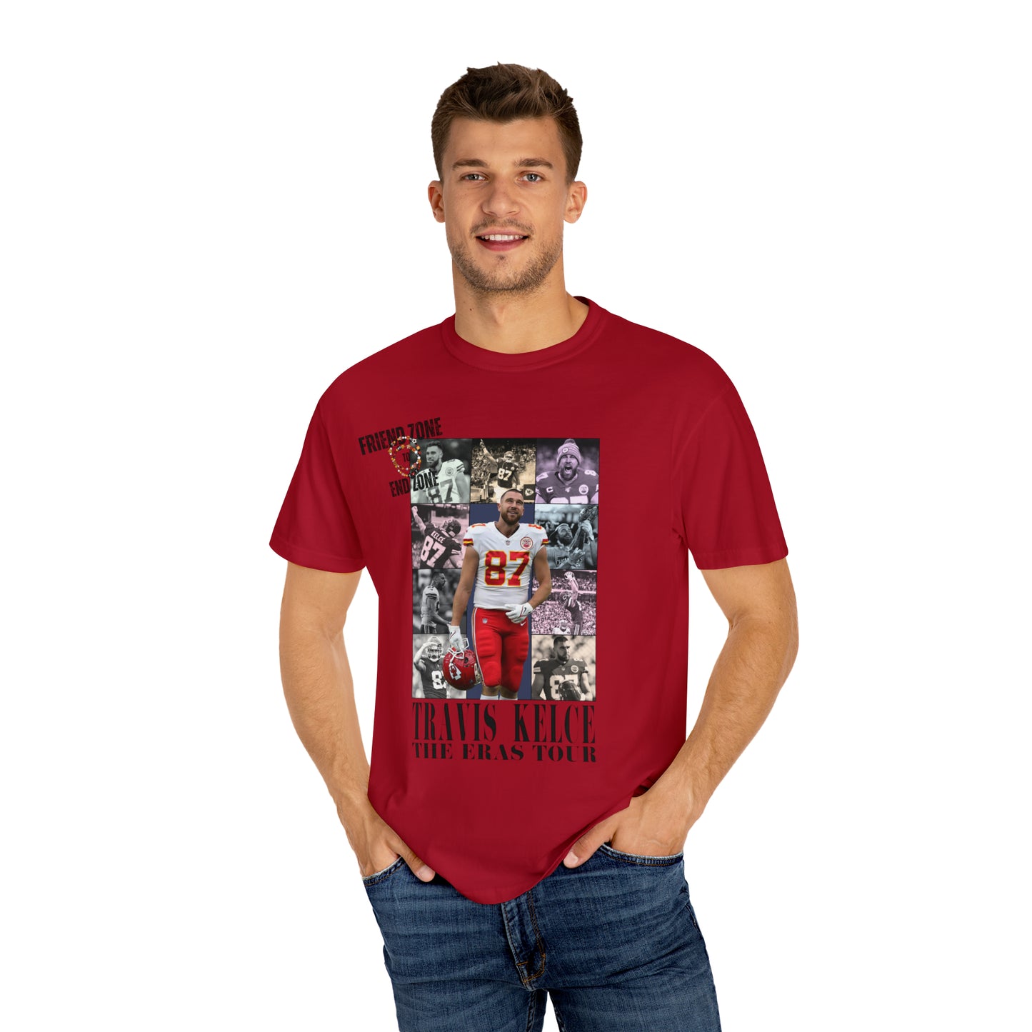 Friend Zone to End Zone | Kelce Eras Tour | Unisex Comfort Colors T-shirt