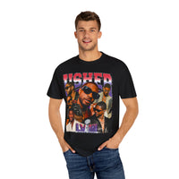 Usher | Super Bowl Halftime | Unisex Garment-Dyed T-shirt