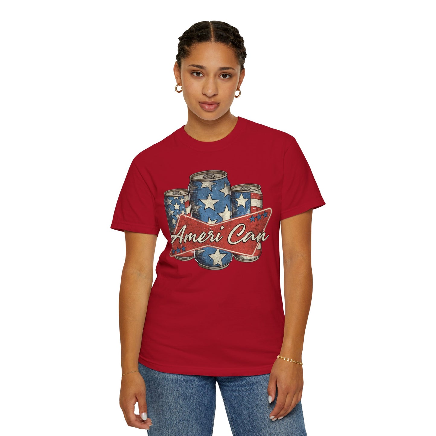 Ameri Can | Unisex Garment-Dyed T-shirt