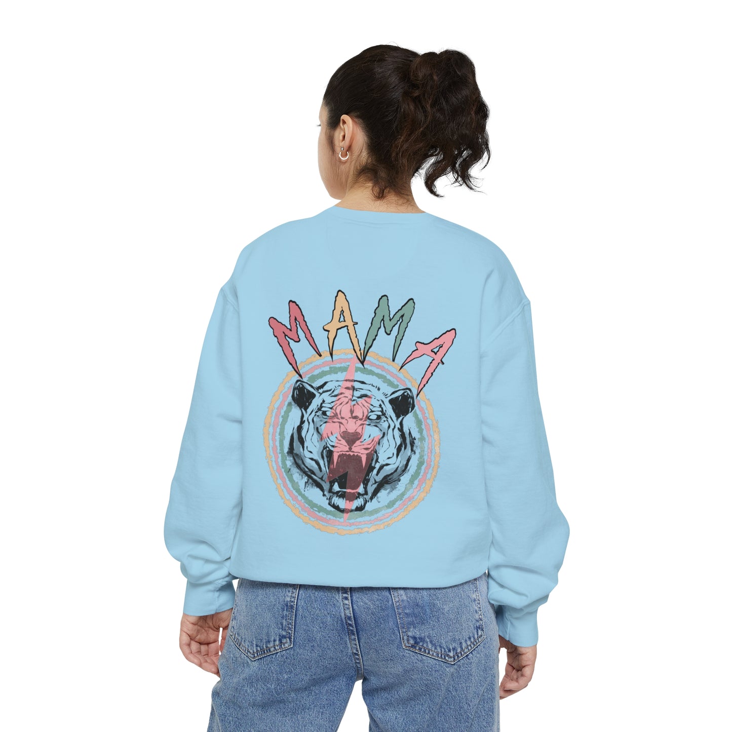 Mama Bear | Unisex fit Garment-Dyed Sweatshirt