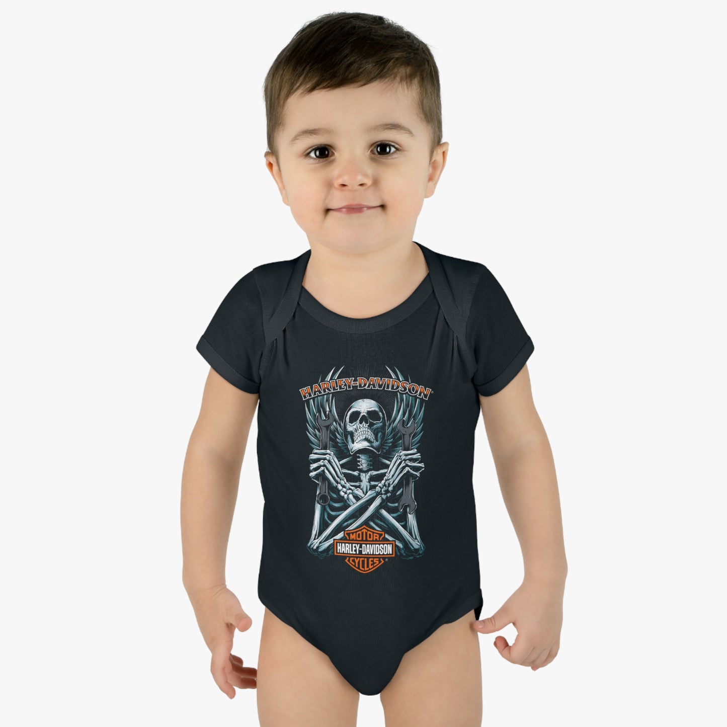 Vintage Skelly | Baby Onesie