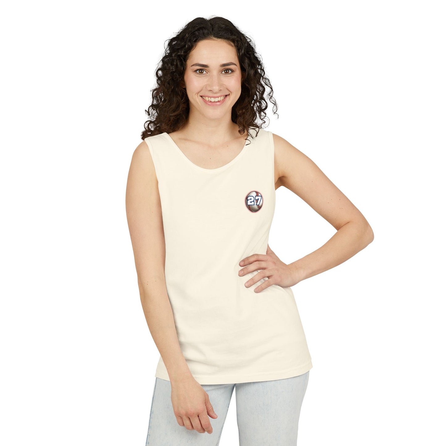 Personalized Loud Mouth Mama Garment-Dyed Tank