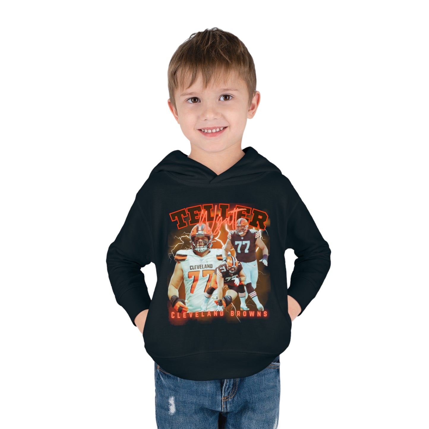 Wyatt Teller | Browns | Toddler Hoodie