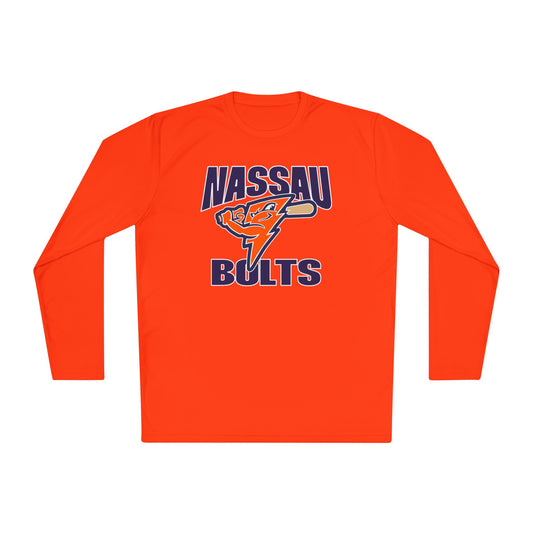 Personalized Bolts Adult Long Sleeve Dri-Fit Tee