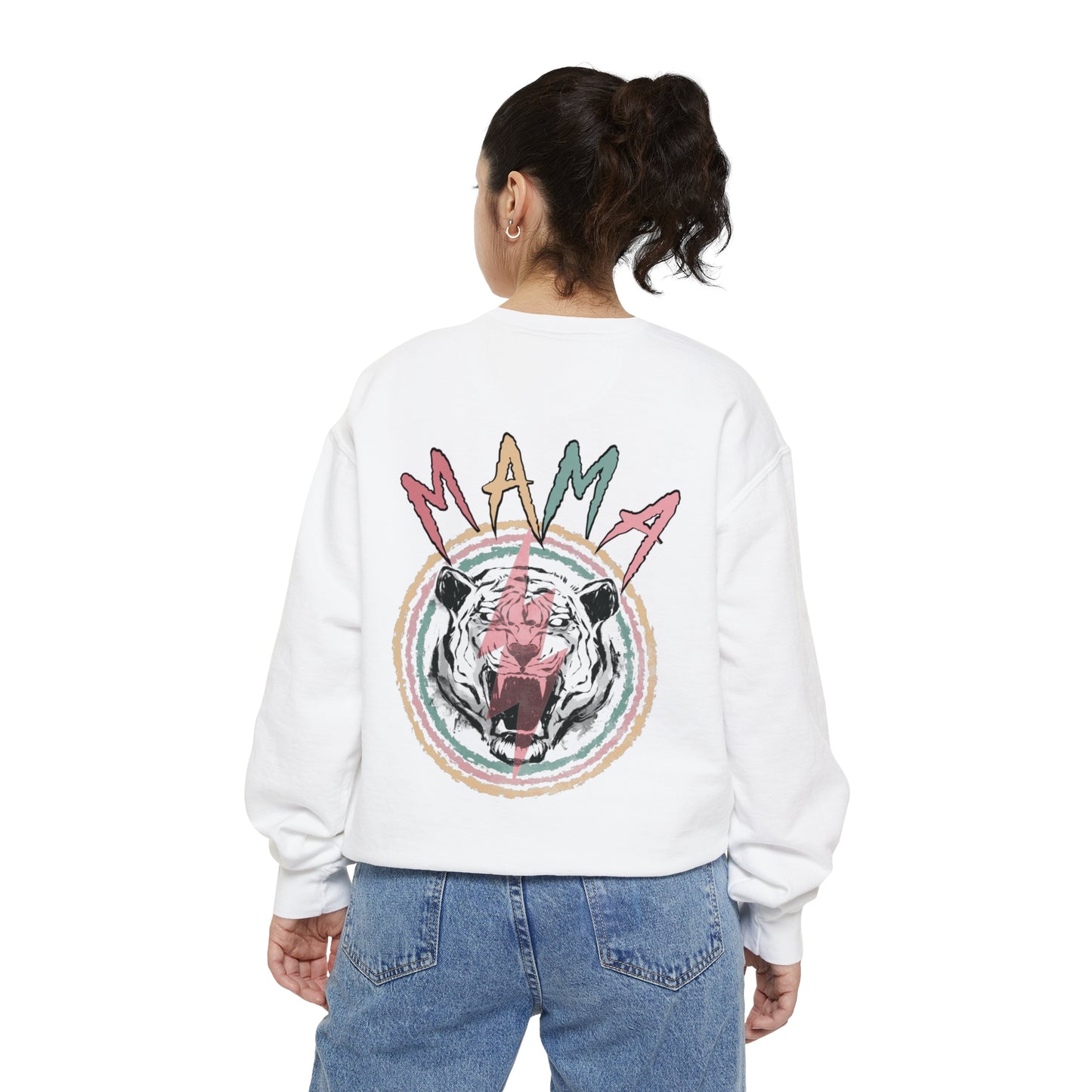 Mama Bear | Unisex fit Garment-Dyed Sweatshirt