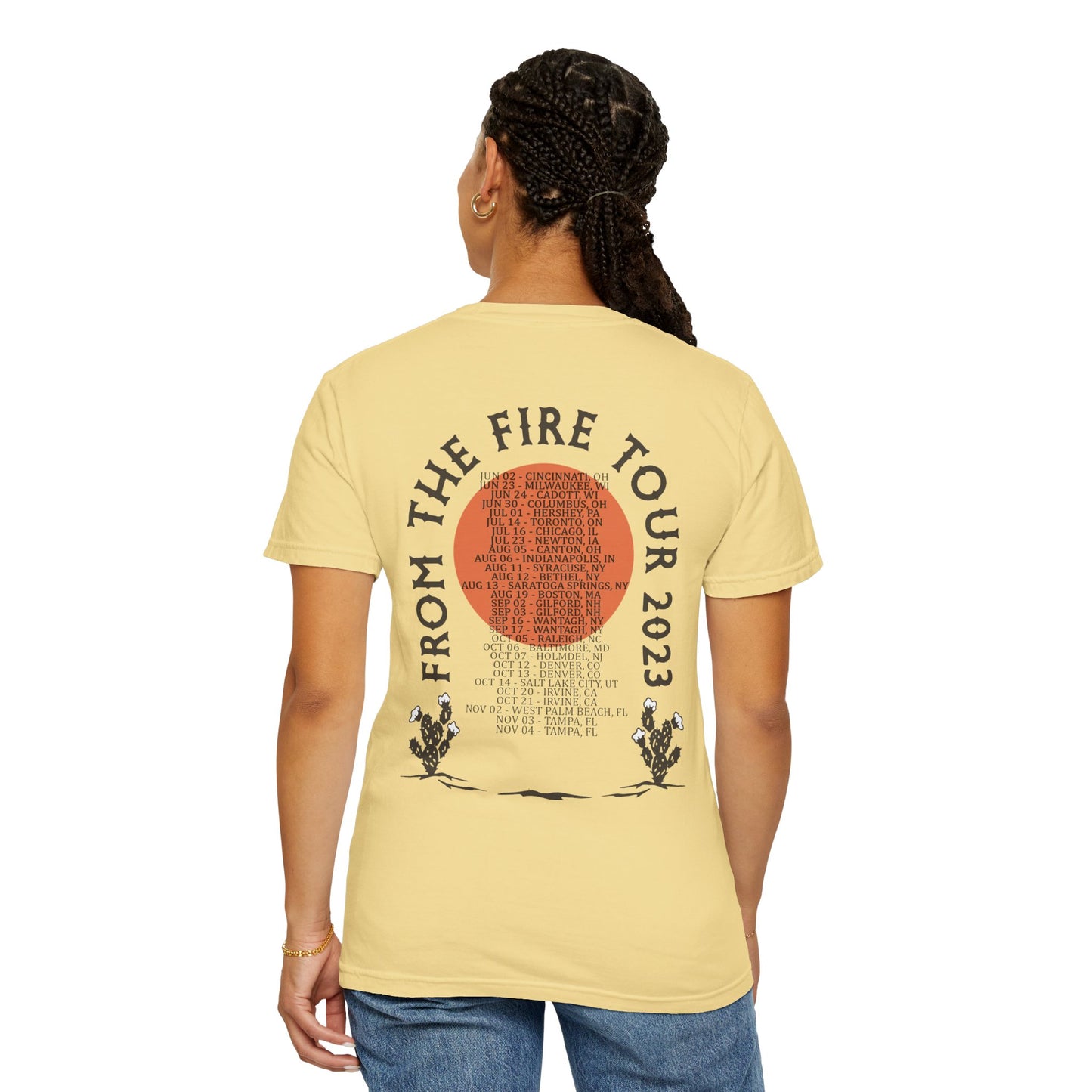 Zach Brown Band | Tour Tee | Unisex Garment-Dyed T-shirt