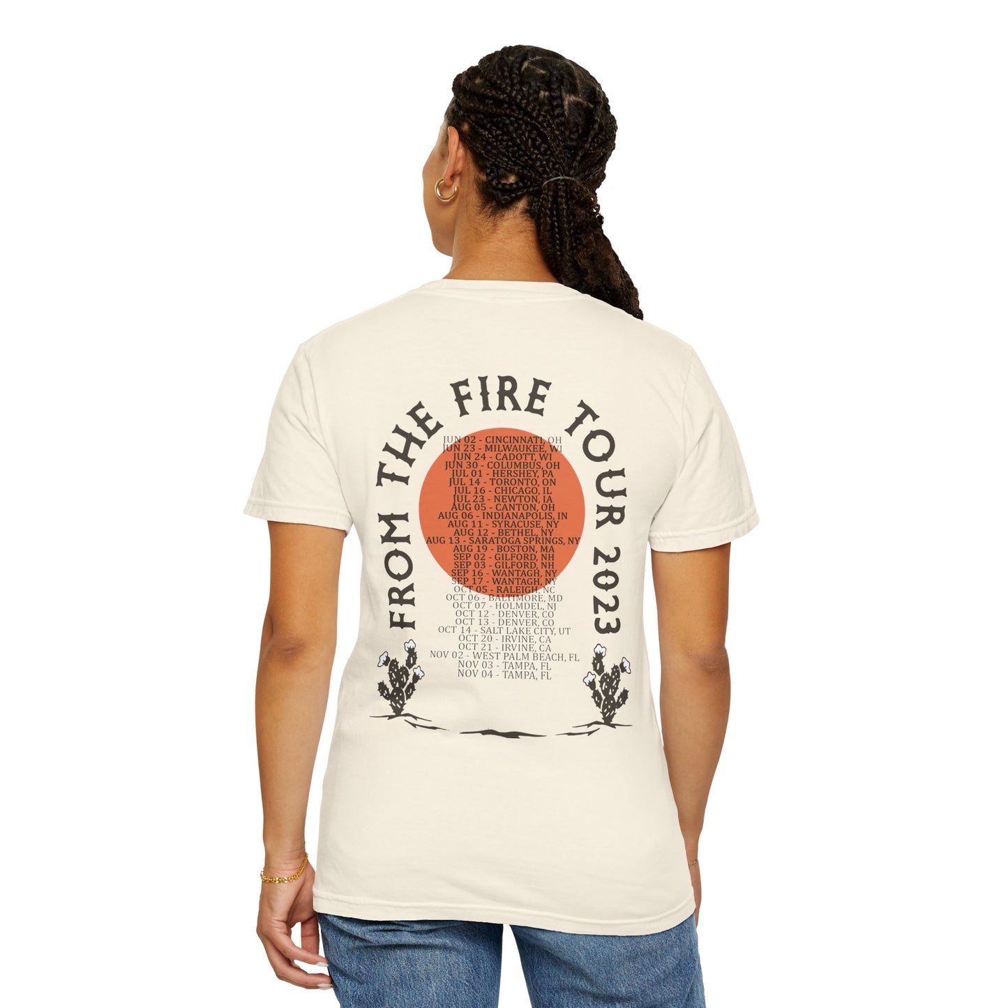 Zach Brown Band | Tour Tee | Unisex Garment-Dyed T-shirt