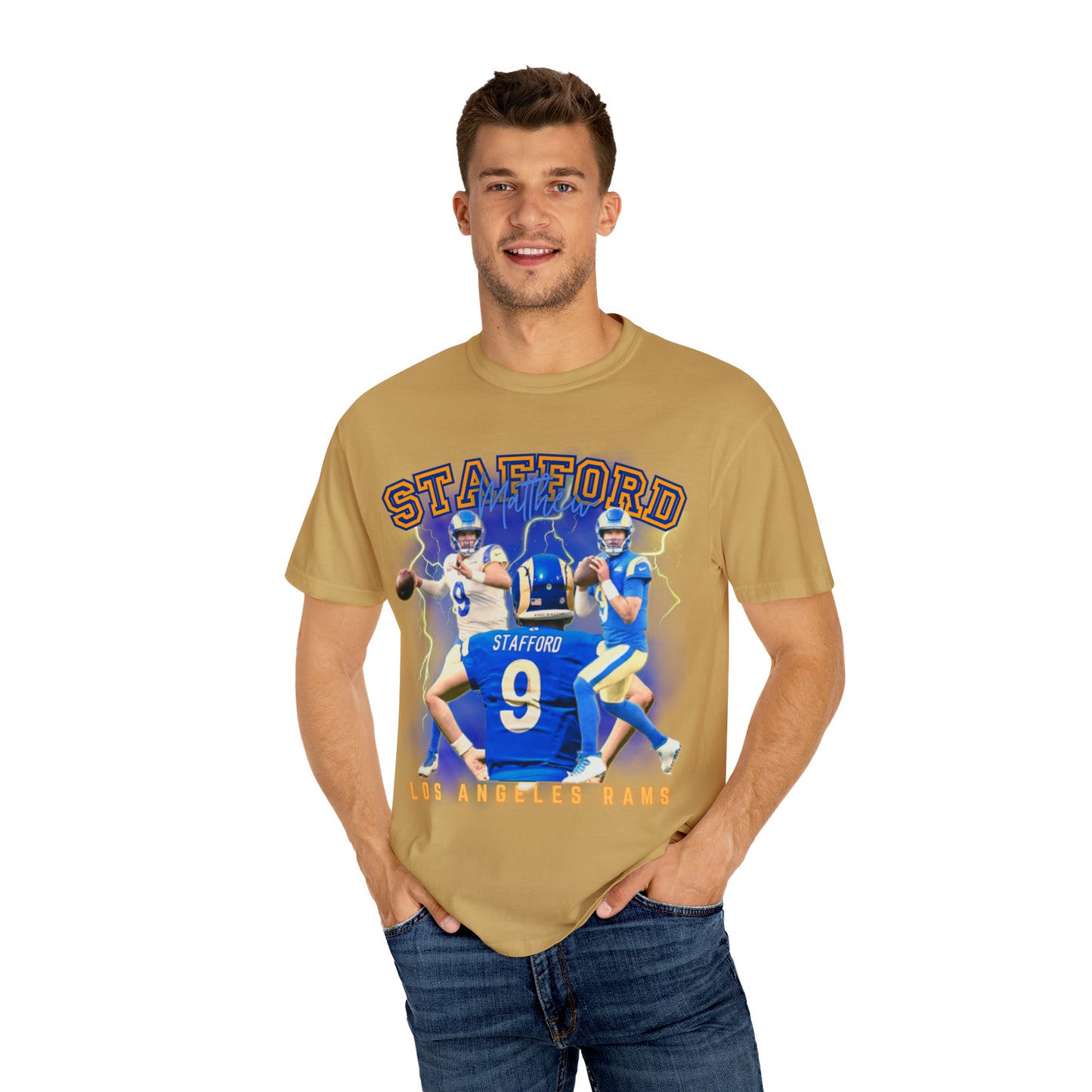 Matthew Stafford | LA Rams | Unisex Comfort Colors T-shirt