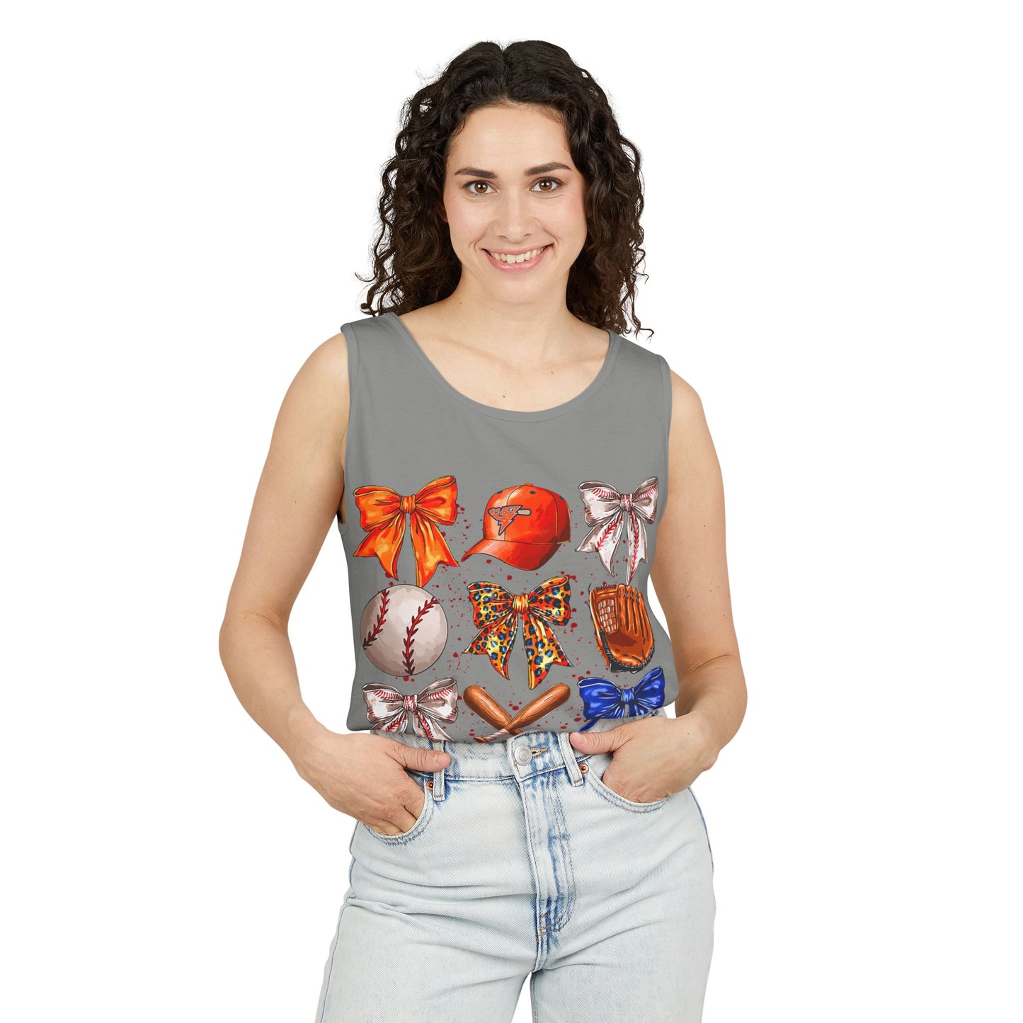 Women's Bolts + Bows Tank