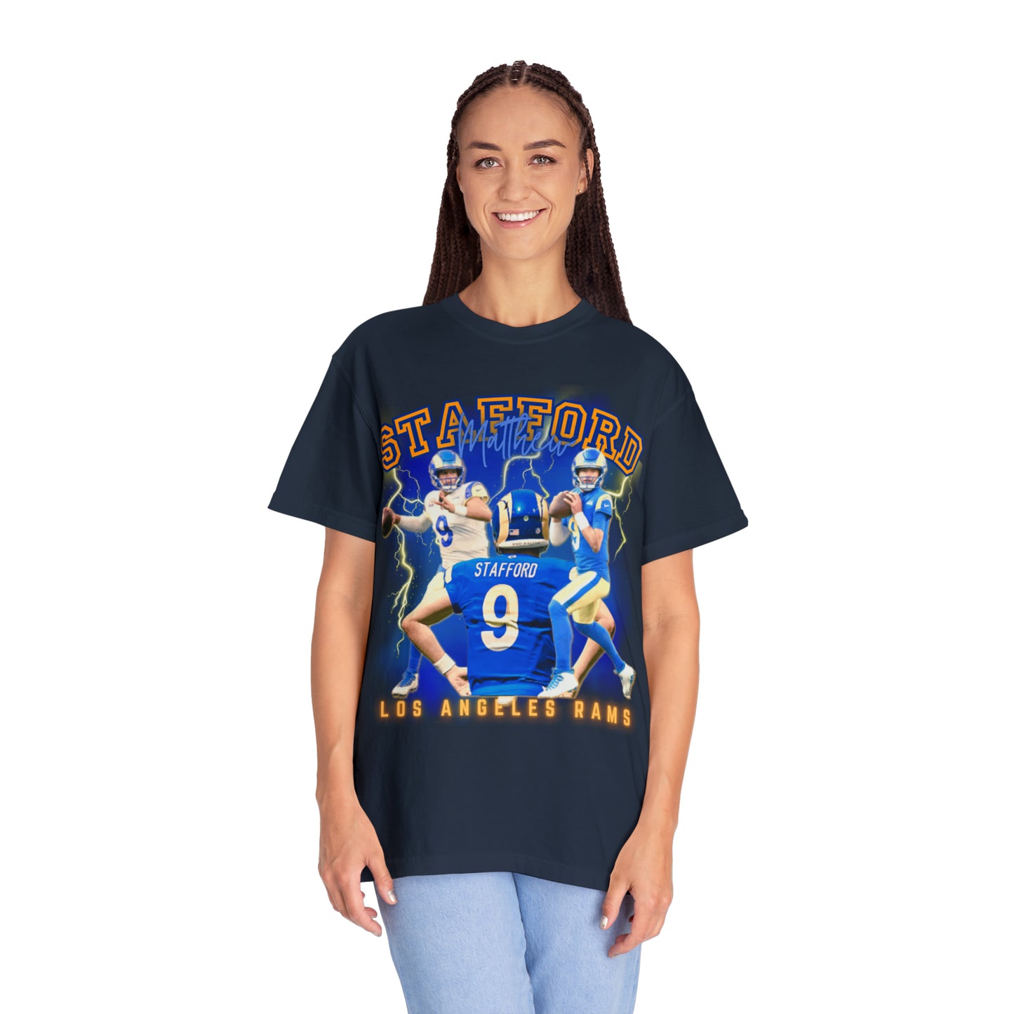 Matthew Stafford | LA Rams | Unisex Comfort Colors T-shirt