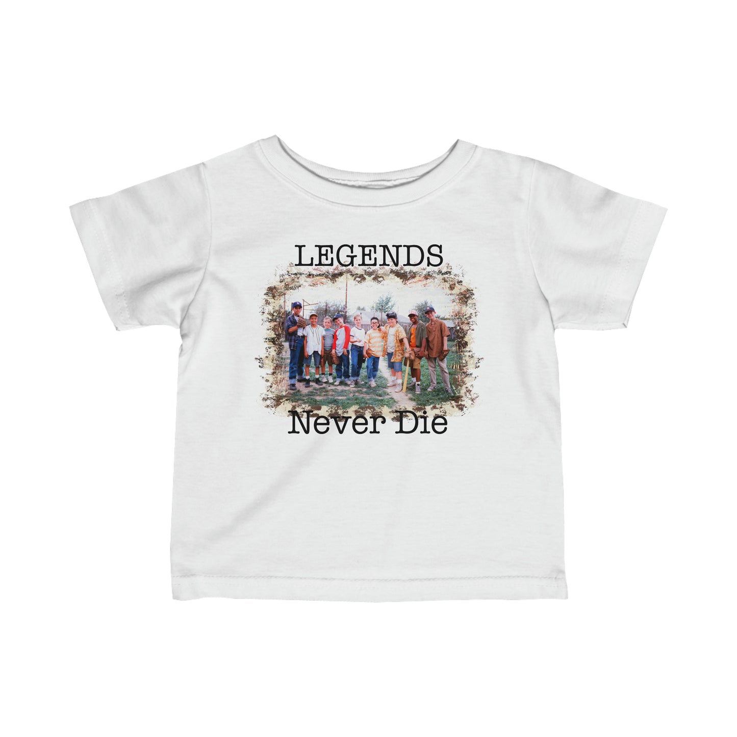 Legends Never Die | Sandlot | Baby Tee