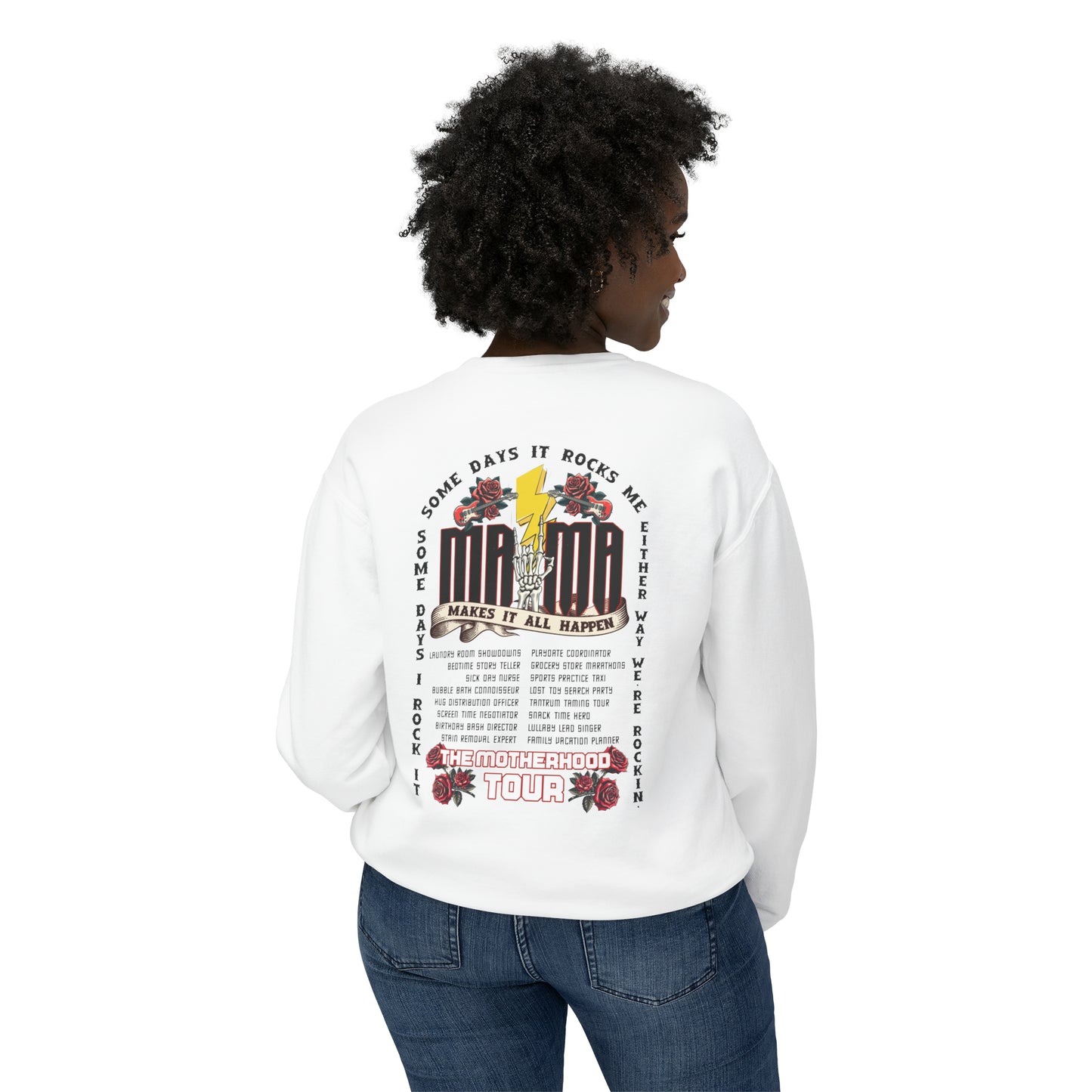 MAMA World Tour | Unisex Lightweight Crewneck Sweatshirt