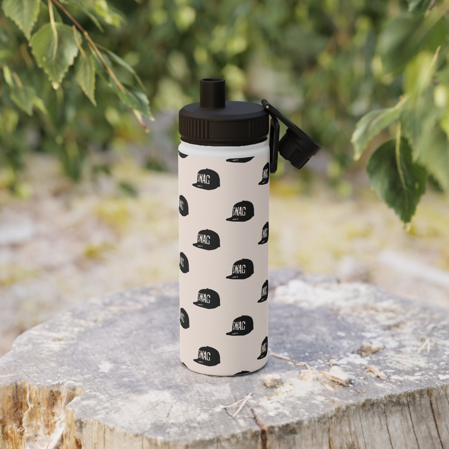 Swag | Stainless Steel Water Bottle, Sports Lid