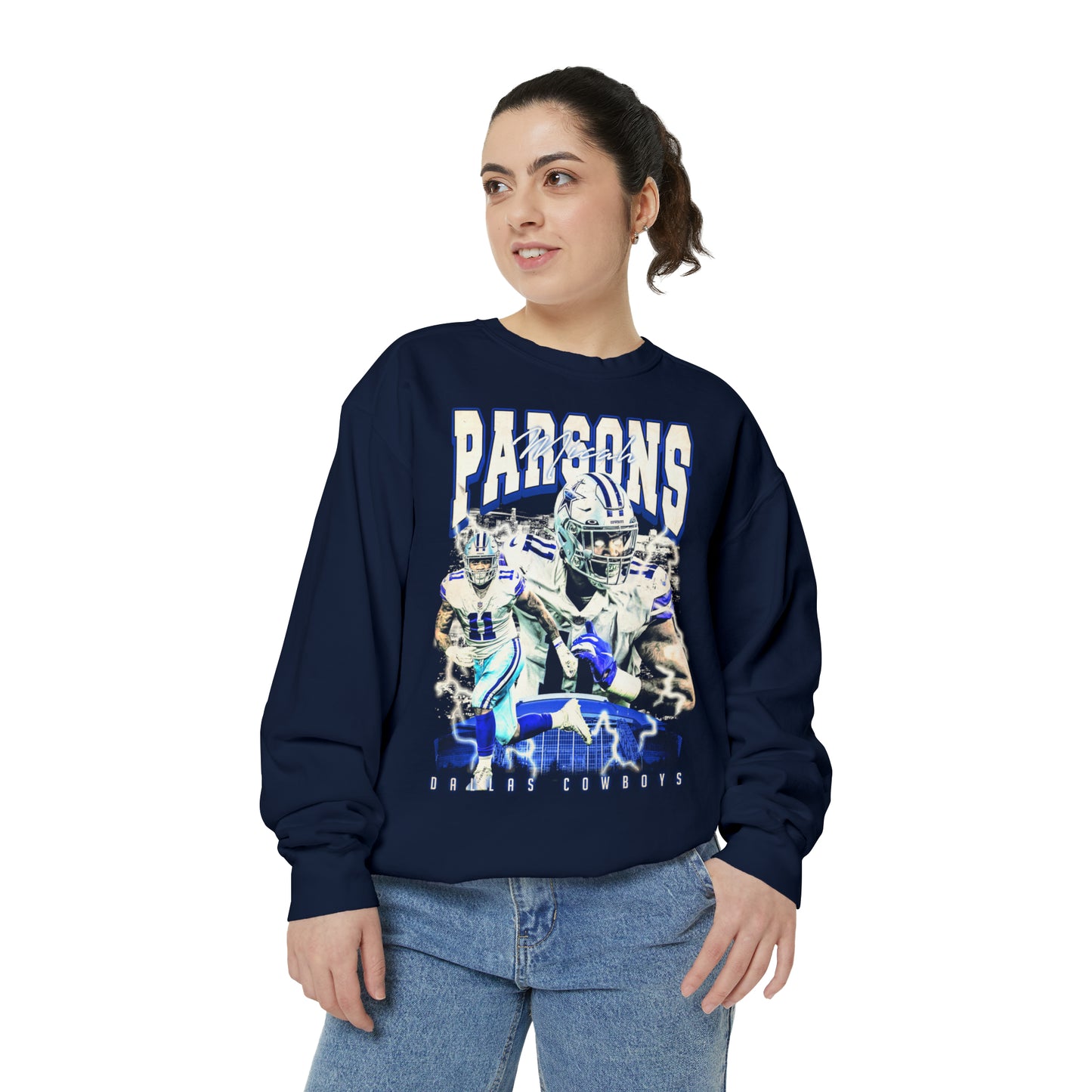 Micha Parsons | Cowboys | Unisex Comfort Colors Crewneck