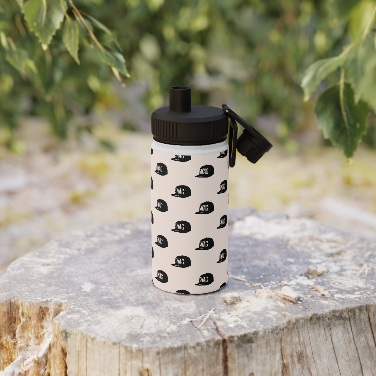 Swag | Stainless Steel Water Bottle, Sports Lid