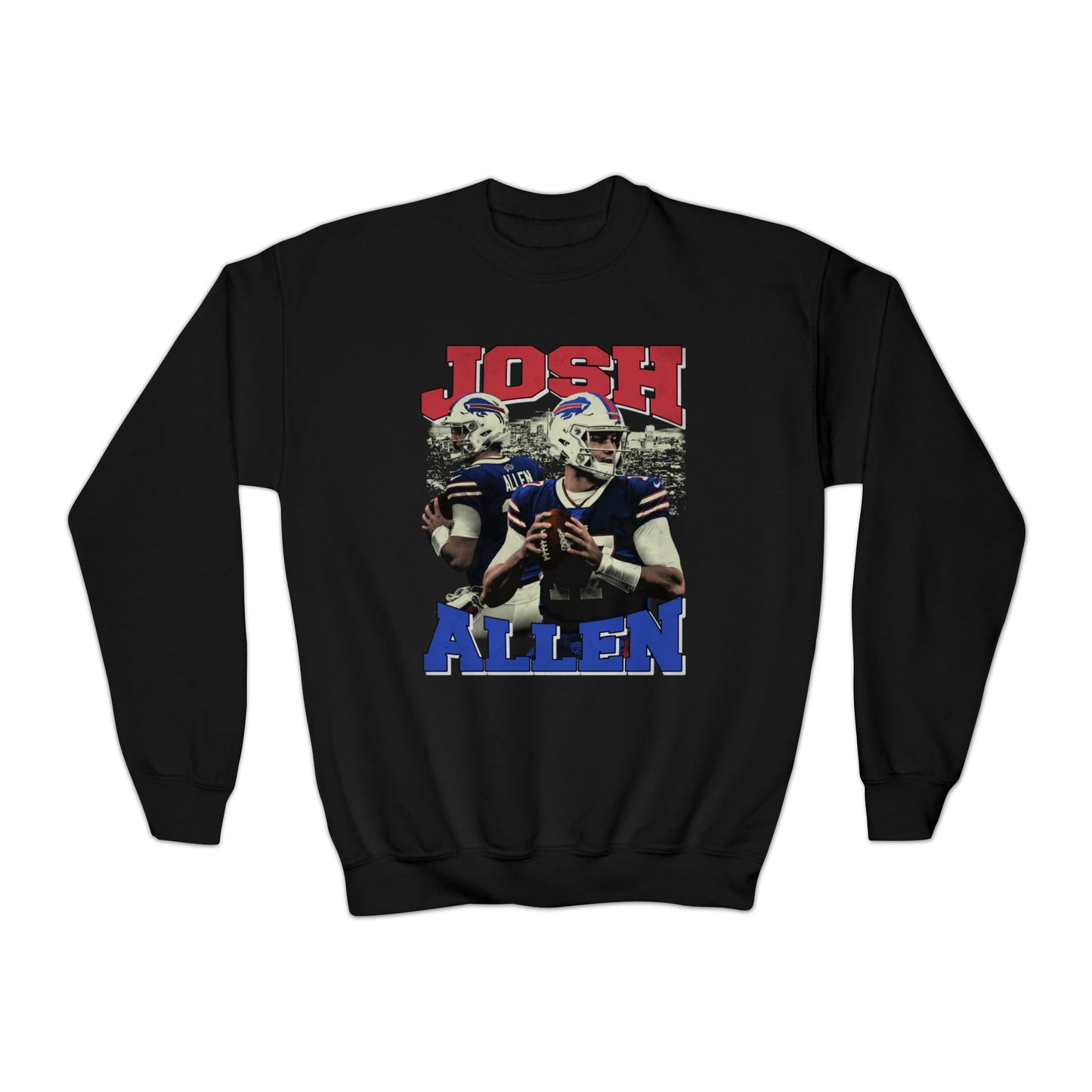 Josh Allen | Bills | Youth Crewneck