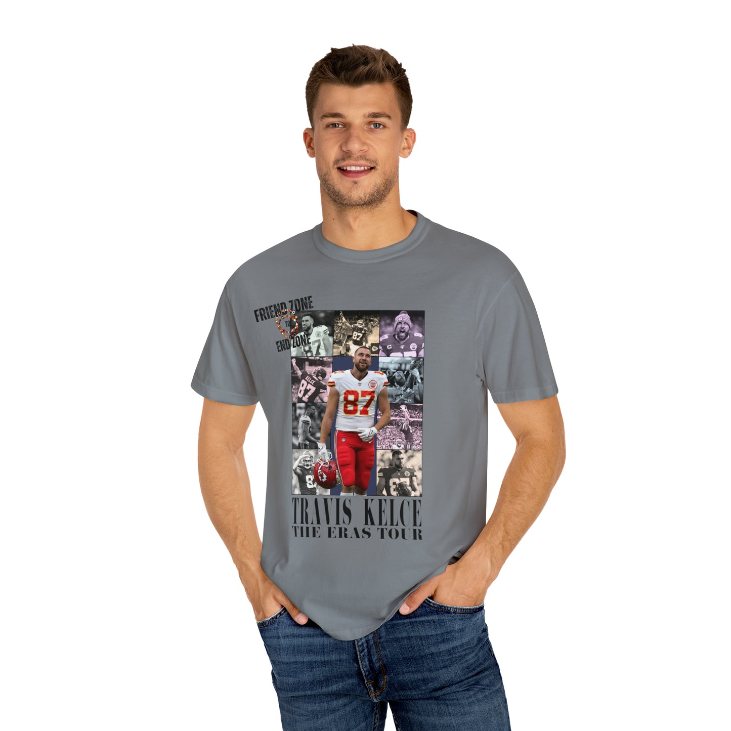 Friend Zone to End Zone | Kelce Eras Tour | Unisex Comfort Colors T-shirt