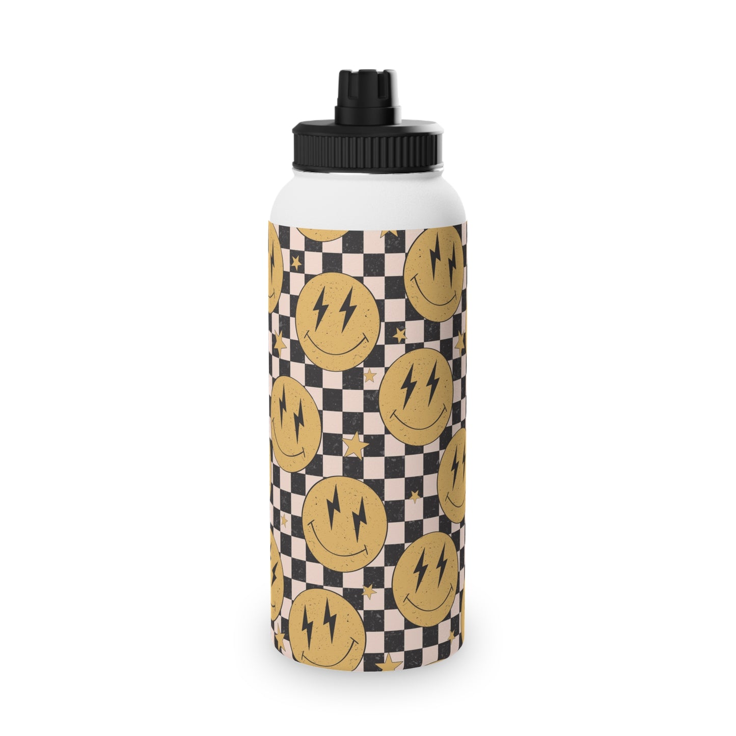 Bolt Face | Stainless Steel Water Bottle, Sports Lid