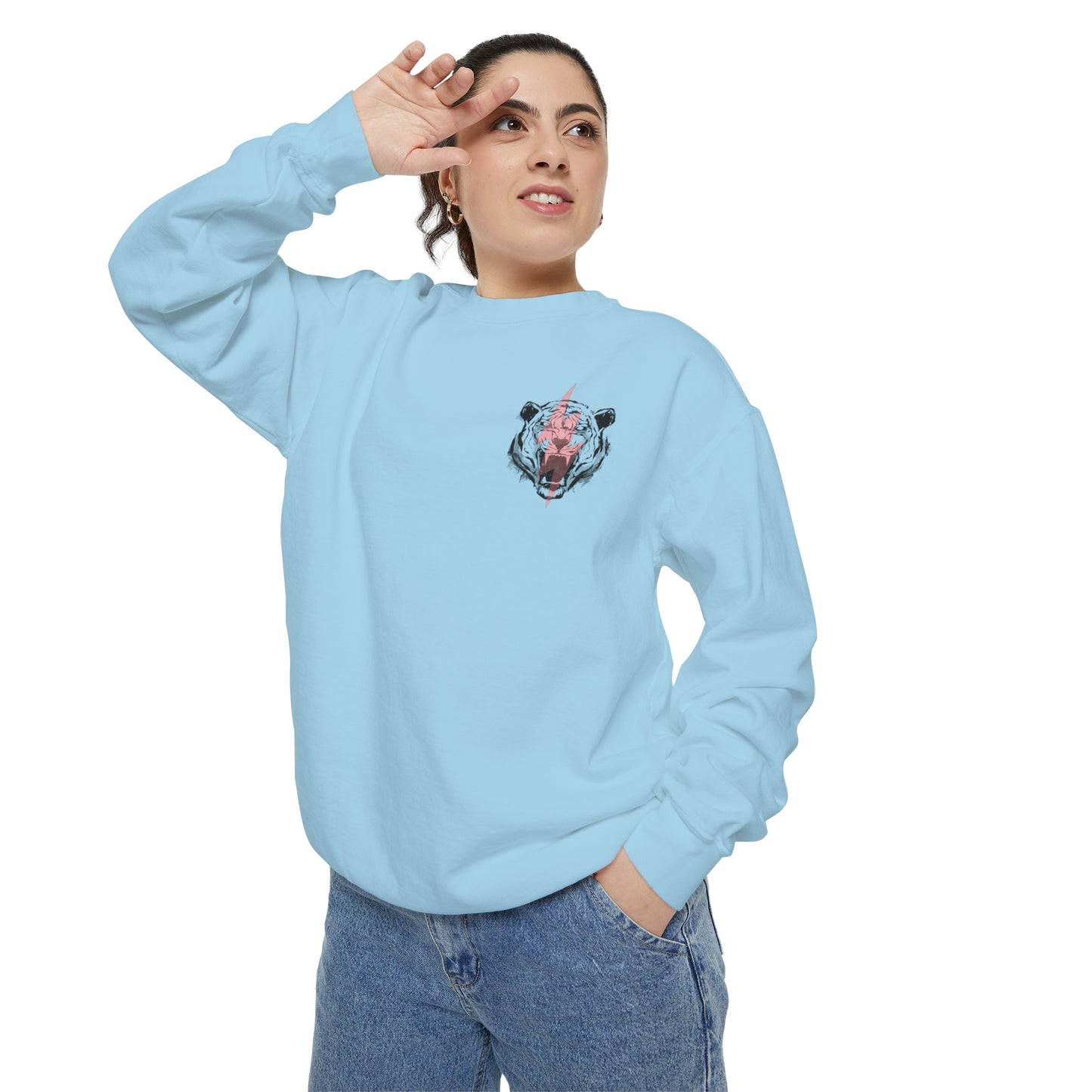 Mama Bear | Unisex fit Garment-Dyed Sweatshirt