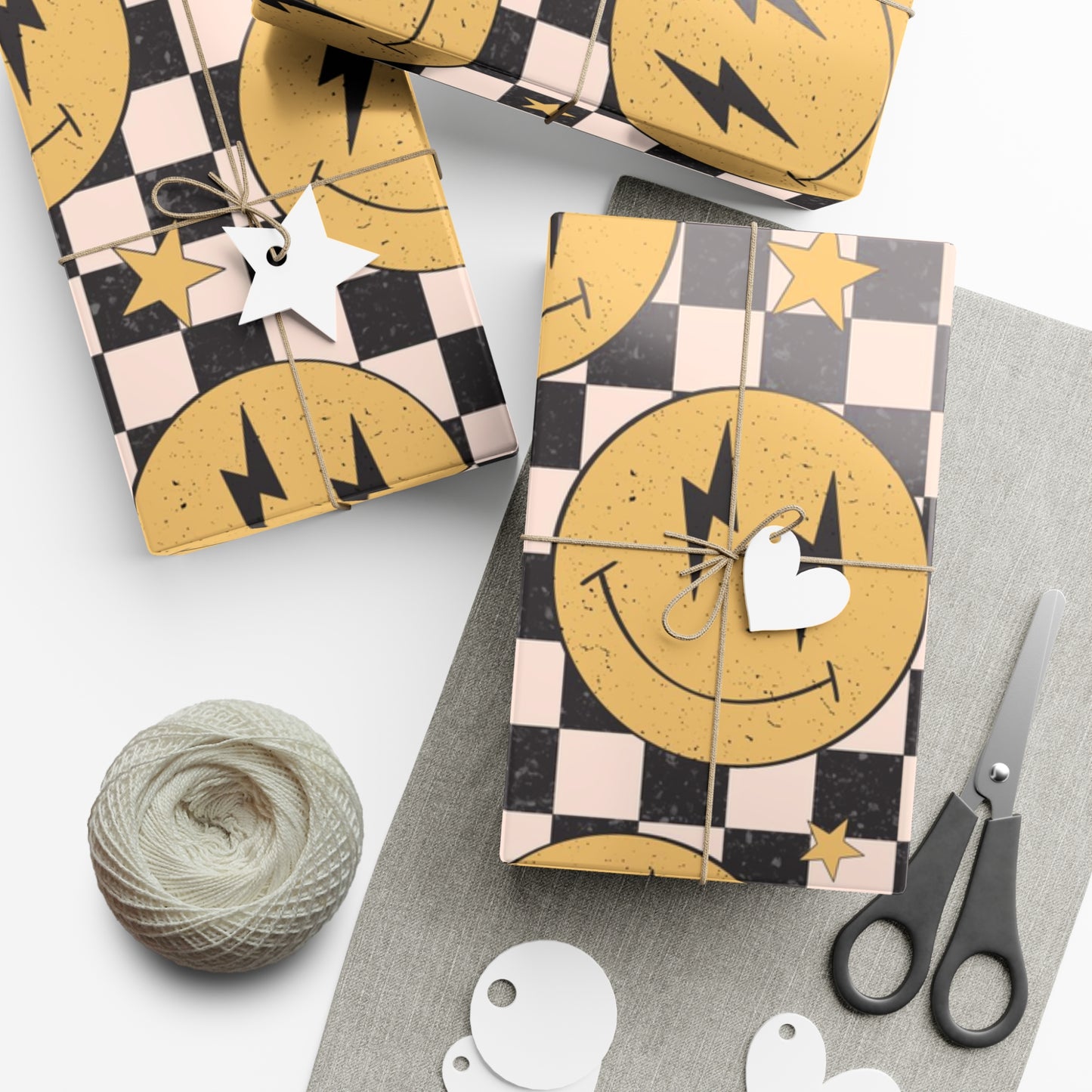 Bolt Face | Gift Wrap Papers | 2 size options