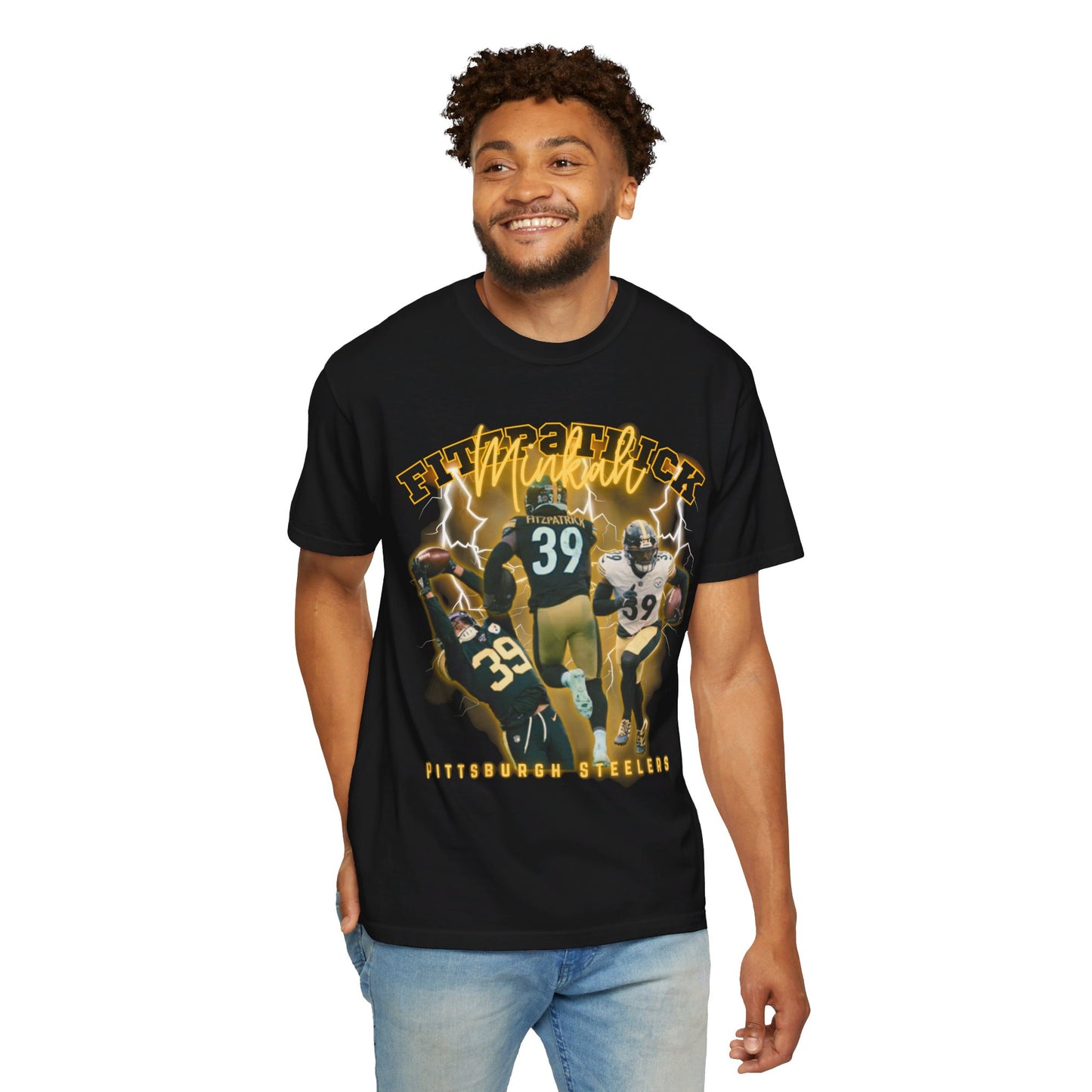 Minkah Fitzpatrick | Steelers | Unisex Garment-Dyed T-shirt