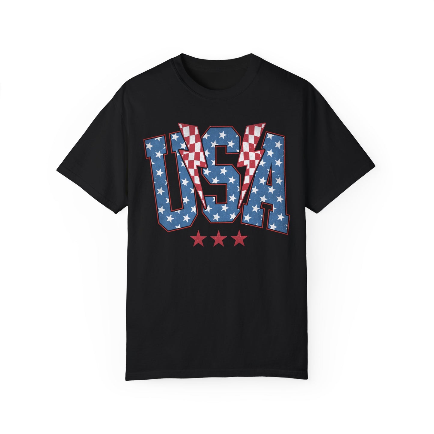 USA Bolt | Unisex Garment-Dyed T-shirt