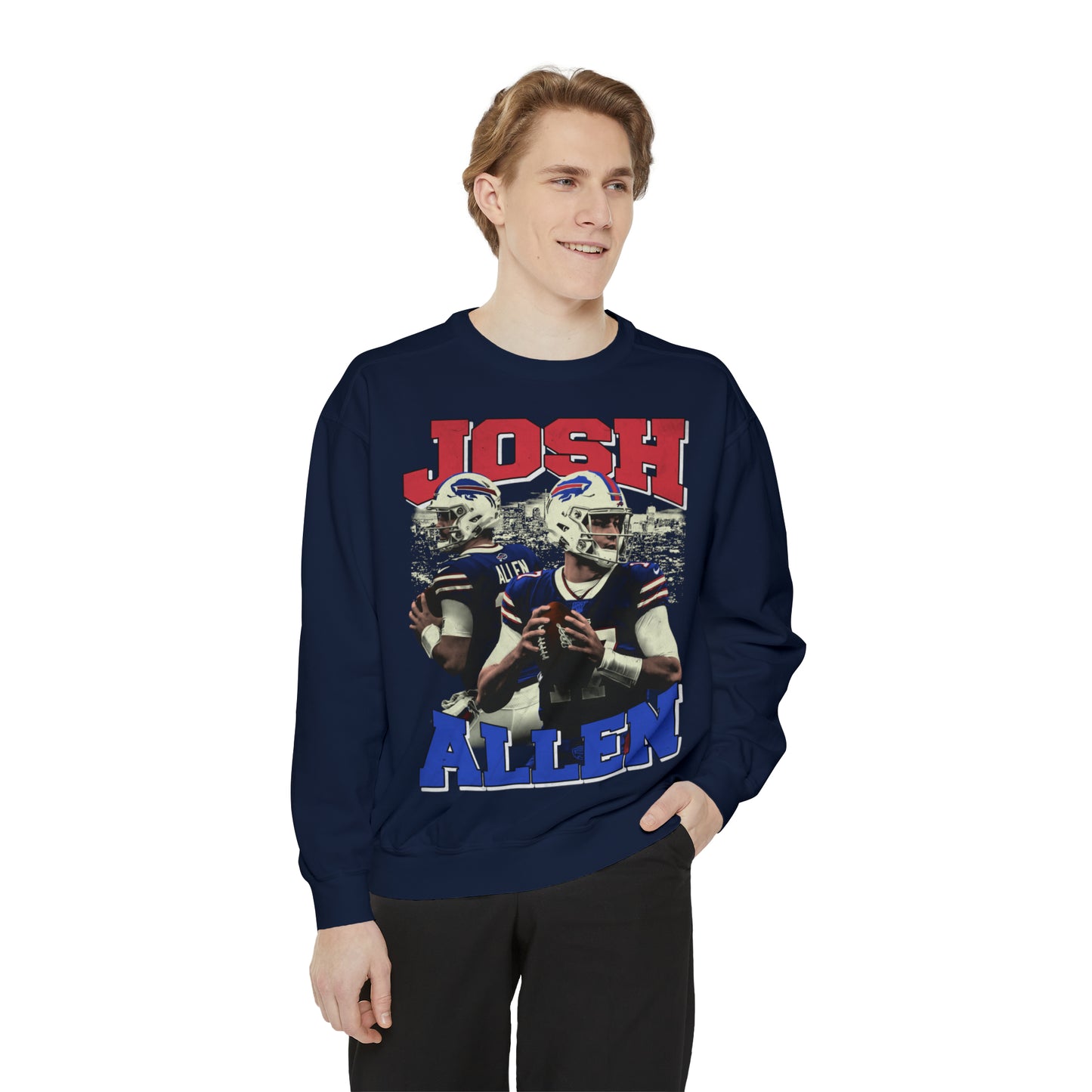 Josh Allen | Bills | Unisex Comfort Colors Crewneck