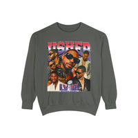 Usher | Super Bowl Halftime | Unisex Garment-Dyed Sweatshirt