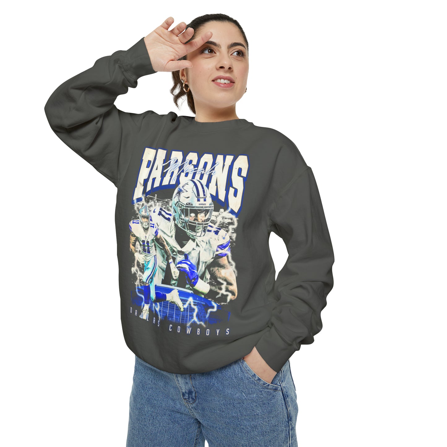 Micha Parsons | Cowboys | Unisex Comfort Colors Crewneck