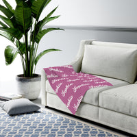 Shades of Purple | Personalized | Baby Swaddle Blanket