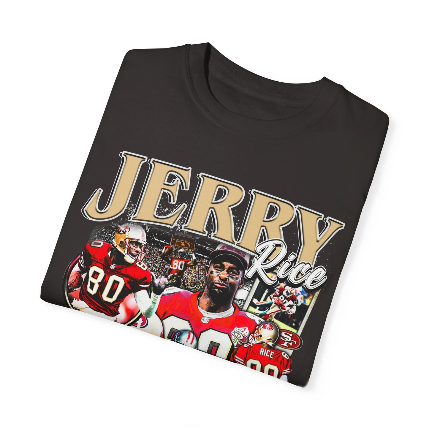 Jerry Rice | 3X Super Bowl Champ | Unisex Garment-Dyed T-shirt