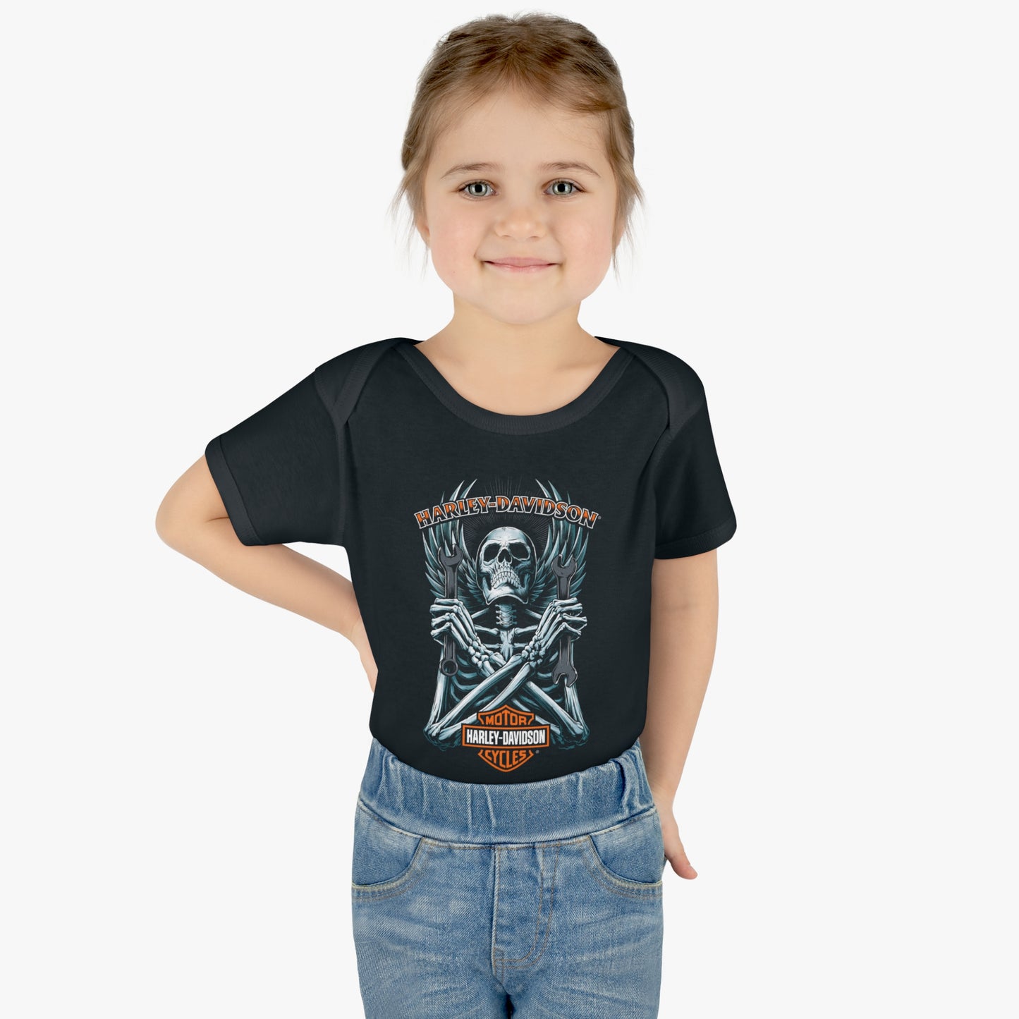 Vintage Skelly | Baby Onesie